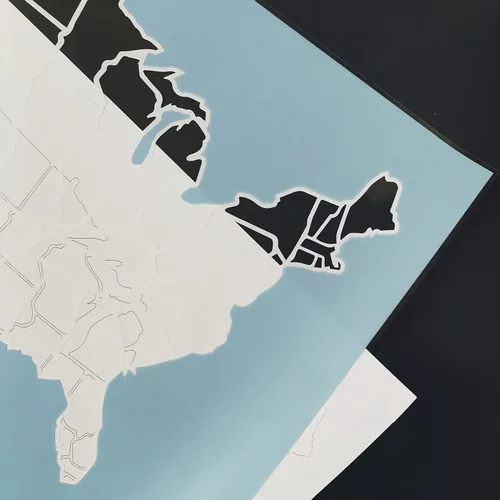 Vista 8 de 1DEA.me Mapa fotográfico de Estados Unidos - Mapa de viaje de 50 estados - 24 x 36 pulgadas - Incluye un creador de fotos seguro - Fácil de usar