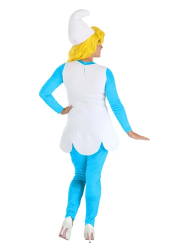 Vista 7 de Disfraz de Smurfette para Mujer de Los Pitufos Multicolor