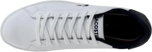 Vista 4 de Lacoste Tenis graduados para hombre, Blanco