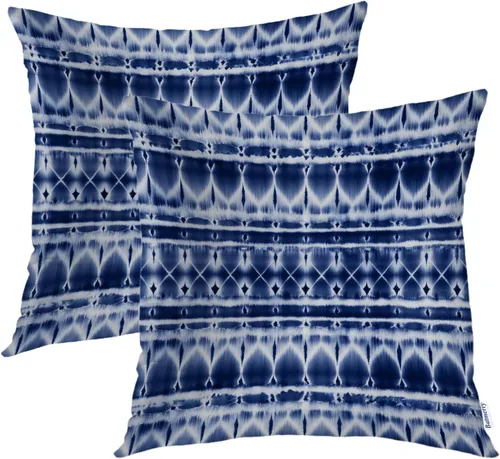Vista 14 de Batmerry Fundas de almohada de bosque de arce otoñal, casas de sillas de madera, hojas amarillas, fundas de almohada decorativas, impresión digital