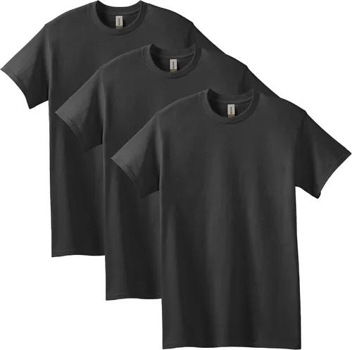 Vista 66 de Gildan Camiseta de algodón pesado para adultos, estilo G5000, paquete múltiple Gris ceniza (paquete de 2)