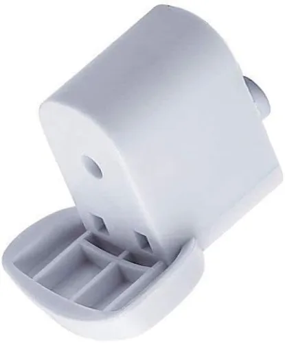 Vista 3 de Soporte de mango blanco compatible con microondas General Electric JNM3160DF1WW, JNM3161DF3WW, JVM3160DF3WW