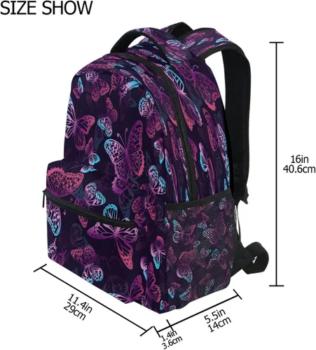Vista 4 de Kcldeci Mochila para niños y niñas, mochilas escolares, A03, Mochilas Daypack