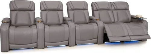 Vista 75 de Seatcraft Caliente Asiento de cine en casa Tabaco Sillón Individual