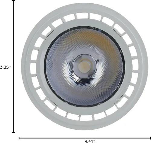 Vista 7 de Satco S12247 AR111 Bombilla LED reflectora, 12W, haz de 36 grados