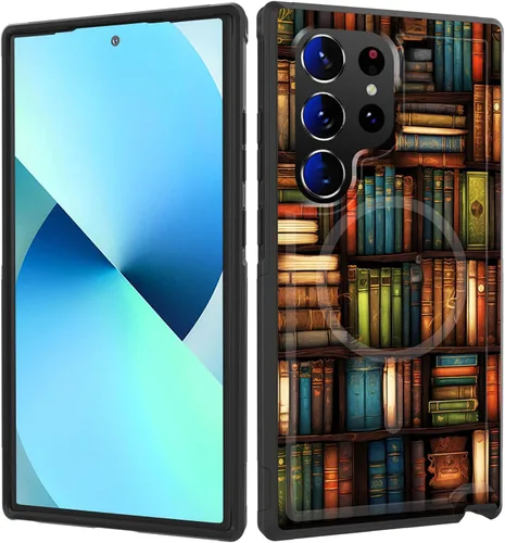 Vista 258 de Funda magnética para Galaxy A16 5G, [compatible con MagSafe] [protección contra caídas de grado militar] Funda resistente a prueba de golpes