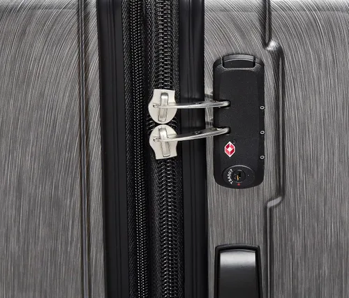 Vista 4 de Samsonite Winfield 2 - Equipaje rígido con ruedas giratorias, Carbón, 3-Piece Set (202428), Winfield 2 - veliz con ruedas giratorias
