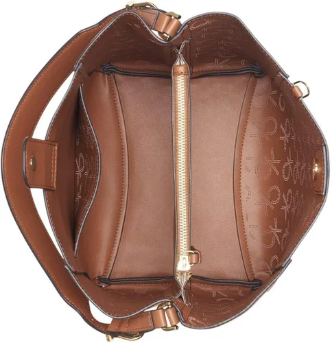 Vista 4 de Calvin Klein Bolso de hombro Hobo perforado con logotipo Montego de Denver
