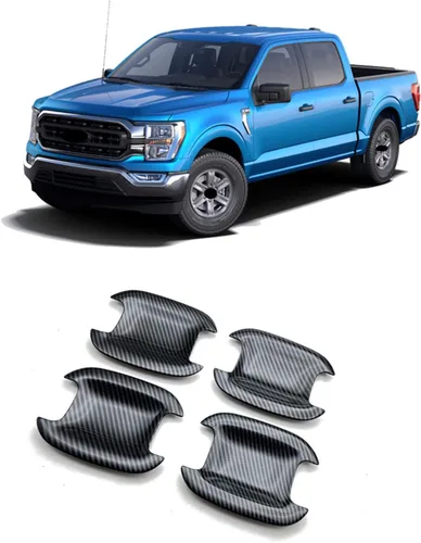 Vista 9 de Fundas de pedal de gas para Ford F-150 2021 2022 con f150 2023 2024, pastillas de pedal de freno de acelerador, accesorios de aluminio inoxidable