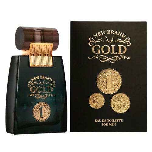 Vista 2 de Gold New Brand Gold EDT Spray Hombre 3.3 oz