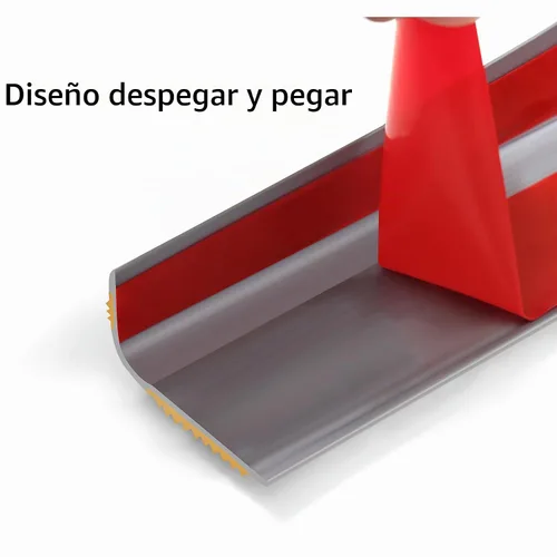 Vista 4 de Trimold Vinilo Antideslizante para Borde de Escalera, Paso de Escalera Autoadhesivo Antideslizante, Protector de Borde de Goma Flexible