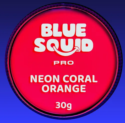 Vista 15 de Blue Squid Pintura facial profesional a base de agua para una sola torta, pintura facial y corporal activada por agua, pintura facial para niños