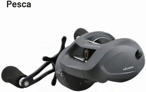 Vista 2 de Okuma Komodo SS Marco de Aluminio de Gran Capacidad Engranajes de Acero Inoxidable Carrete de Bajo Perfil