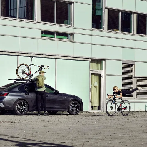 Vista 11 de Thule TopRide - Soporte para bicicleta montado en el techo portabicicletas automotrices