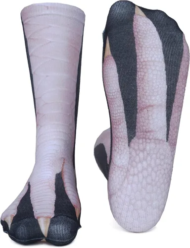 Vista 5 de xywlwoer Calcetines con diseño de pata de animal, divertidos regalos de Navidad para hombres, mujeres, adolescentes, niños, adultos, regalos de broma
