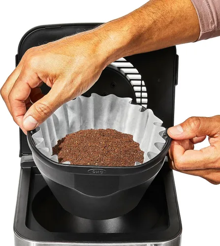 Vista 8 de OXO Brew - Filtros de café grandes estilo cesta comercial, 5-12 tazas