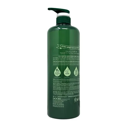 Vista 2 de Daeng Gi Meo Ri Tea Tree Cool Treatment Acondicionador refrescante para el cuero cabelludo con árbol de té y menta Hidratación profunda, suaviza