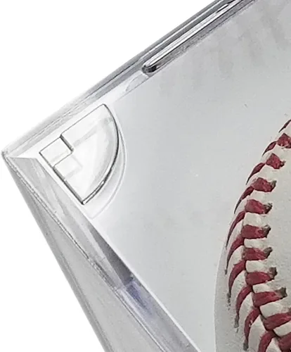 Vista 6 de BallQube - Soporte de béisbol para gradas de acrílico, fabricado en los Estados Unidos