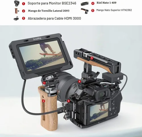 Vista 7 de Armazón para cámara SmallRig solo para Sony Alpha 7S III / A7S III / A7SIII