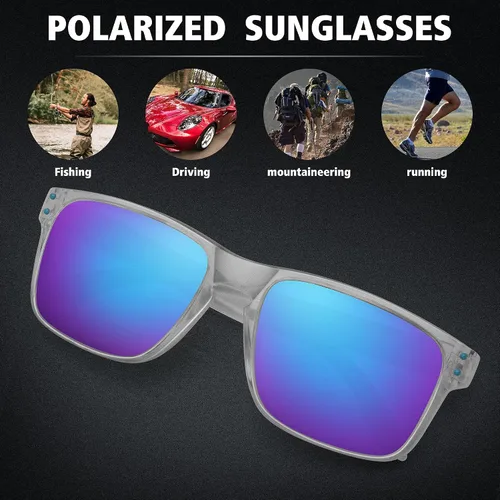 Vista 6 de MEETSUN Polarized Sunglasses for Men Women Sports Driving Fishing Glasses UV400 Protection