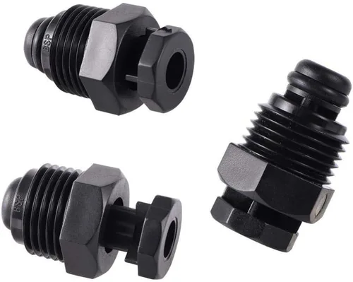 Vista 5 de Conexión de agua de pulverización Rosca macho de 1/2 "Mini válvula de escape automática Sistema de riego de jardín Válvula de ventilación de aire