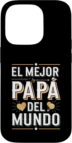 Vista 17 de El Mejor Papá Del Mundo Spanish Dad Quote Case for iPhone 16