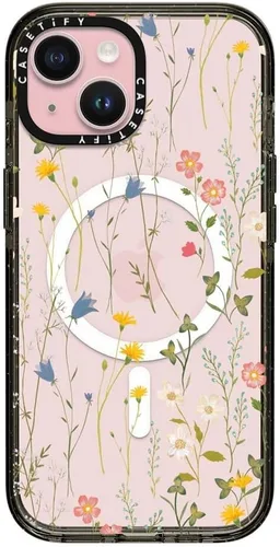 Vista 36 de CASETiFY Impact Funda para iPhone 15 [Probada contra Caídas de Grado Militar 4X / Protección contra Caídas de 8.2 pies / Compatible con Magsafe]