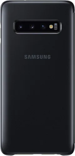 Vista 2 de Samsung Funda con tapa para Galaxy S10 S-View, color negro