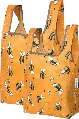 Vista 7 de Wrapables JoliBag Collection - Bolsa de compras reutilizable (juego de 2)