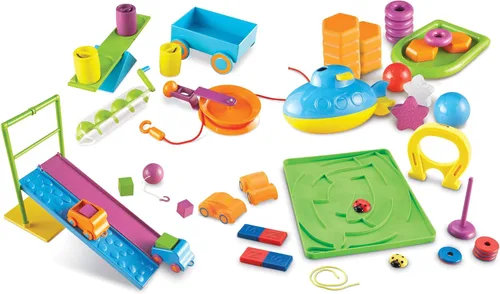 Vista 2 de Learning Resources Paquete STEM para aula, 4 juegos de actividades únicos, a partir de 5 años