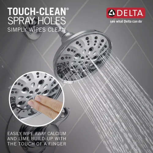 Vista 5 de Delta Faucet Esato 14 Series - Kit de molduras para bañera y ducha monomando, cromado 144897 (válvula incluida)