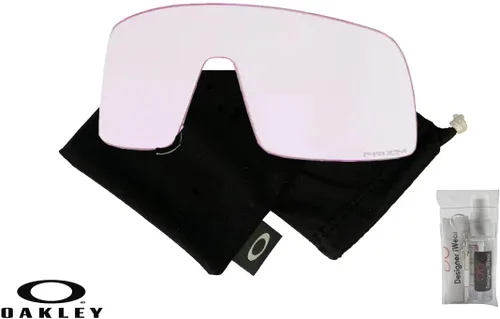 Vista 2 de Oakley Original Sutro Replacement Lenses for Men for Women+BUNDLE Bag+Designer iWear Care Kit