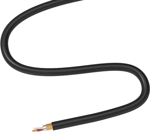 Vista 2 de Donner Cable TRS de 6 pies, cable de conexión estéreo equilibrado, resistente, sin zumbido de 1/4 pulgadas, ángulo recto macho a cable recto TRS