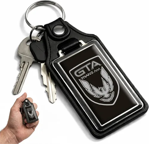 Vista 23 de Brotherhood Car Key Chain for Trans Am Firebird - Classic Models Keychain for Men and Women Gift Key Ring