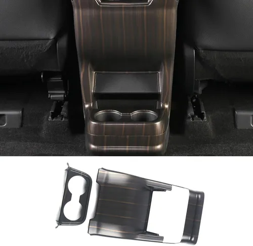 Vista 9 de Accesorios de automóvil compatibles con Toyota Sienna 2021 2022 2023 2024 Panel de salida de ventilación de aire trasero interior cubierta