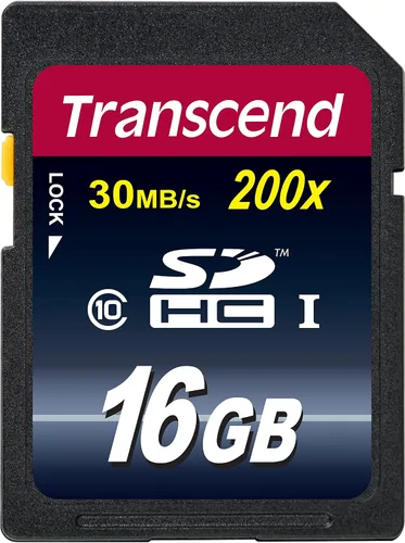 Vista 10 de Transcend clase 10 tarjeta de memoria flash SDHC de 8 GB, Azul