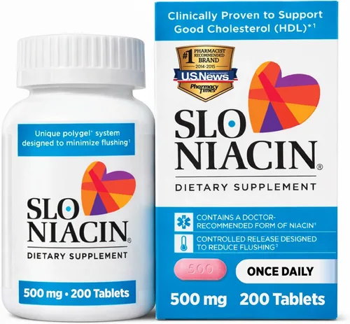 Vista 6 de Niacina de liberación controlada de Polygel de Slo-Niacin, 0245-0063-11, 1, 1