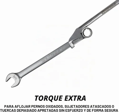 Vista 9 de OEMTOOLS 22656 Herramienta Extensora de Llave, Aumenta el Torque en Espacios Reducidos, Extensión Universal de Llave para Pernos Oxidados, Llaves