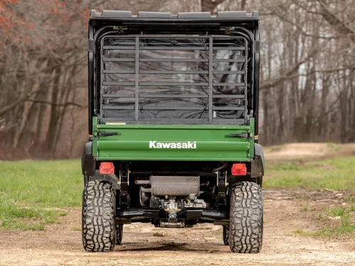 Vista 2 de SuperATV Parabrisas trasero compatible con Kawasaki Mule 4000, 4010 y 2010 Diesel: 2016+