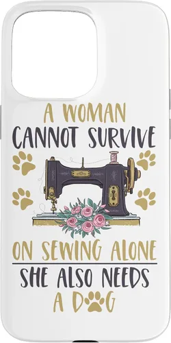 Vista 30 de Funda divertida para iPhone 11, para amantes de la máquina de coser