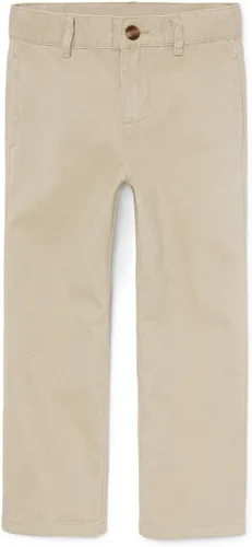 Vista 9 de The Children's Place - Pantalones chinos elásticos rectos para niños Arena desteñido