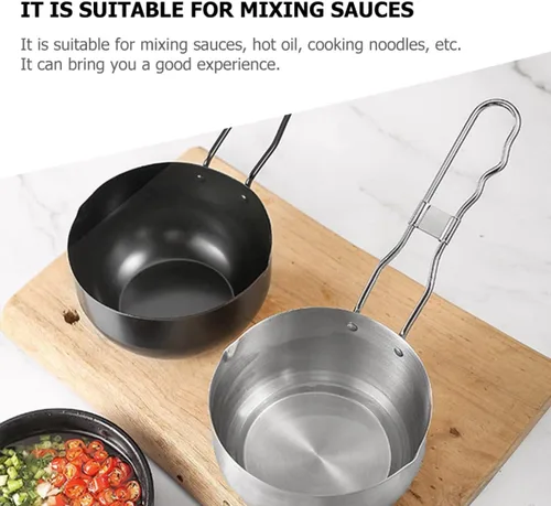 Vista 9 de MAGICLULU Olla multifunción de acero inoxidable con tapa de cacerola para suministros de cocina