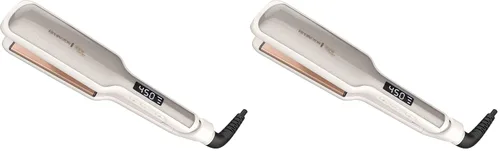 Vista 14 de Remington Shine Therapy - Plancha alisadora de pelo de 1 pulgada, plancha plana infundida con aceite de argán y queratina, plancha plana profesional