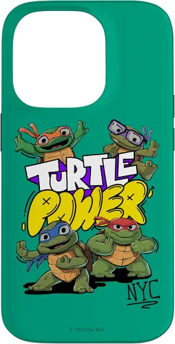 Vista 17 de Teenage Mutant Ninja Turtles: Mutant Mayhem - Funda con diseño de tortuga para iPhone 17