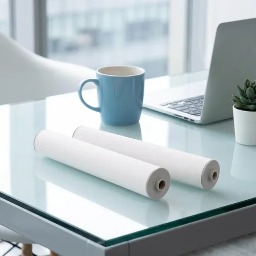 Vista 6 de 2 rollos de papel de impresora compatible con HPRT MT810, hoja térmica A4 de secado rápido, papel térmico directo imprimible para oficina en casa