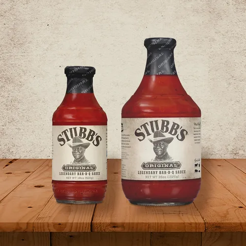 Vista 16 de Salsa de barbacoa Stubb’s, Original, Sin OMG, Sin gluten, Certificada Kosher, Sin jarabe de maíz de alta fructosa, Sabor original picante, Salsa