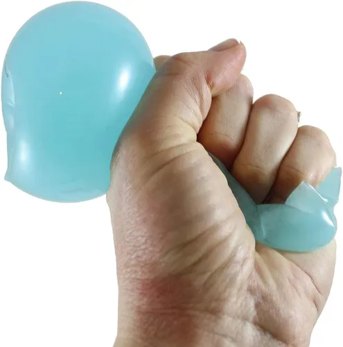 Vista 2 de Juego de 2 serpientes grandes de neón que brillan en el agua – Juguete para el estrés – Tubo de Wiggly Wiggler resbaladizo – Pelota sensorial