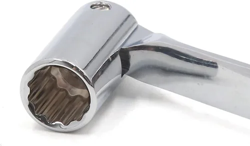 Vista 4 de uxcell Llave inglesa de combinación de cabeza giratoria de 0.394 in Herramienta de reparación de automóviles