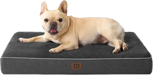 Vista 18 de EHEYCIGA Cama ortopédica de espuma viscoelástica para perros de 30 x 20 pulgadas, cama impermeable para mascotas para perros medianos, alfombrilla