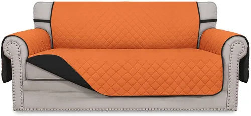 Vista 126 de Easy-Going - Funda reversible para sofá, resistente al agua, con varillas de espuma y correas elásticas, protector de muebles para mascotas y perros